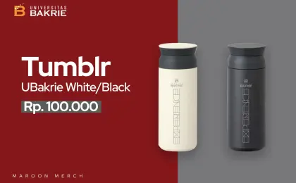 Tumblr UBakrie White/Black - Foto produk